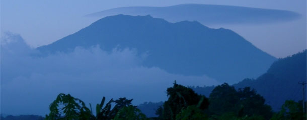 Gunung Agung at Twilight
